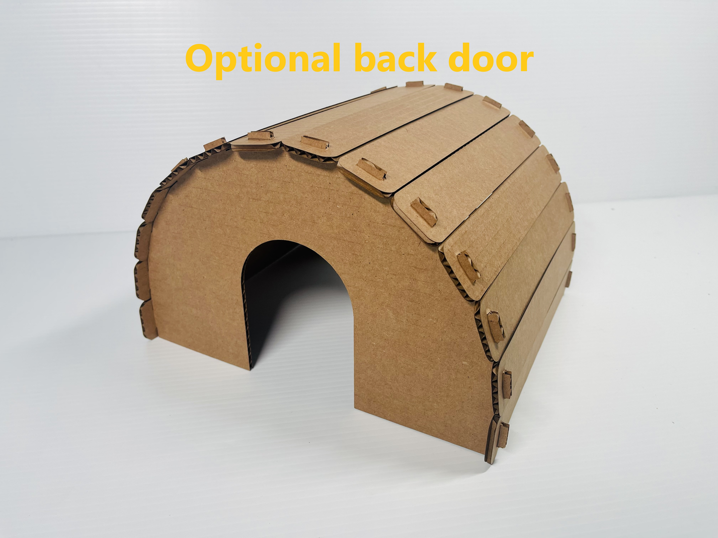 Cardboard Barrel Hidey