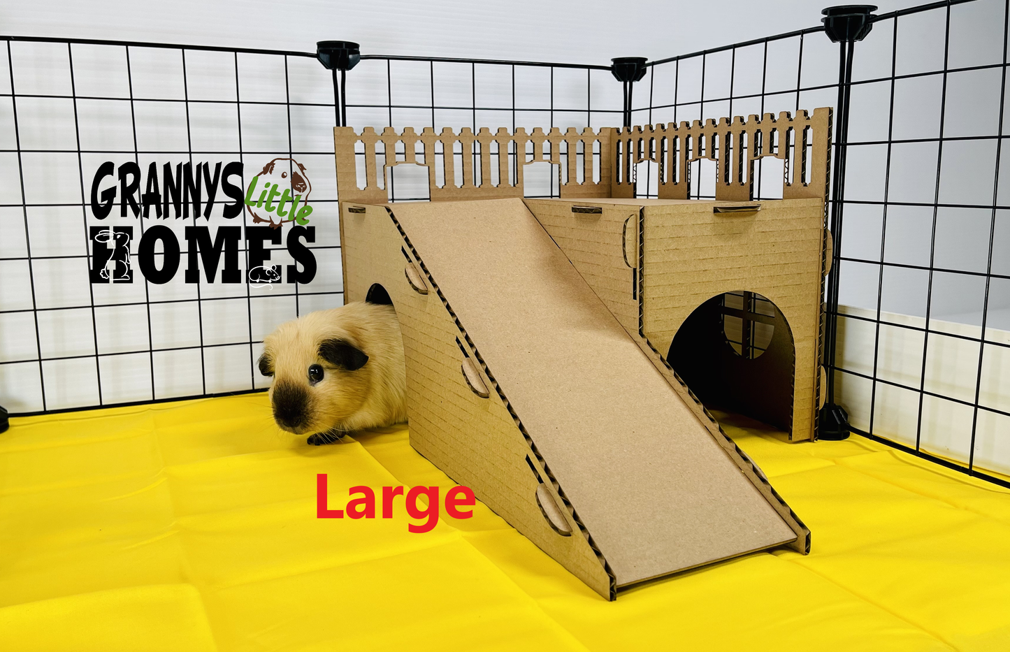 Cardboard Hide with Ramp