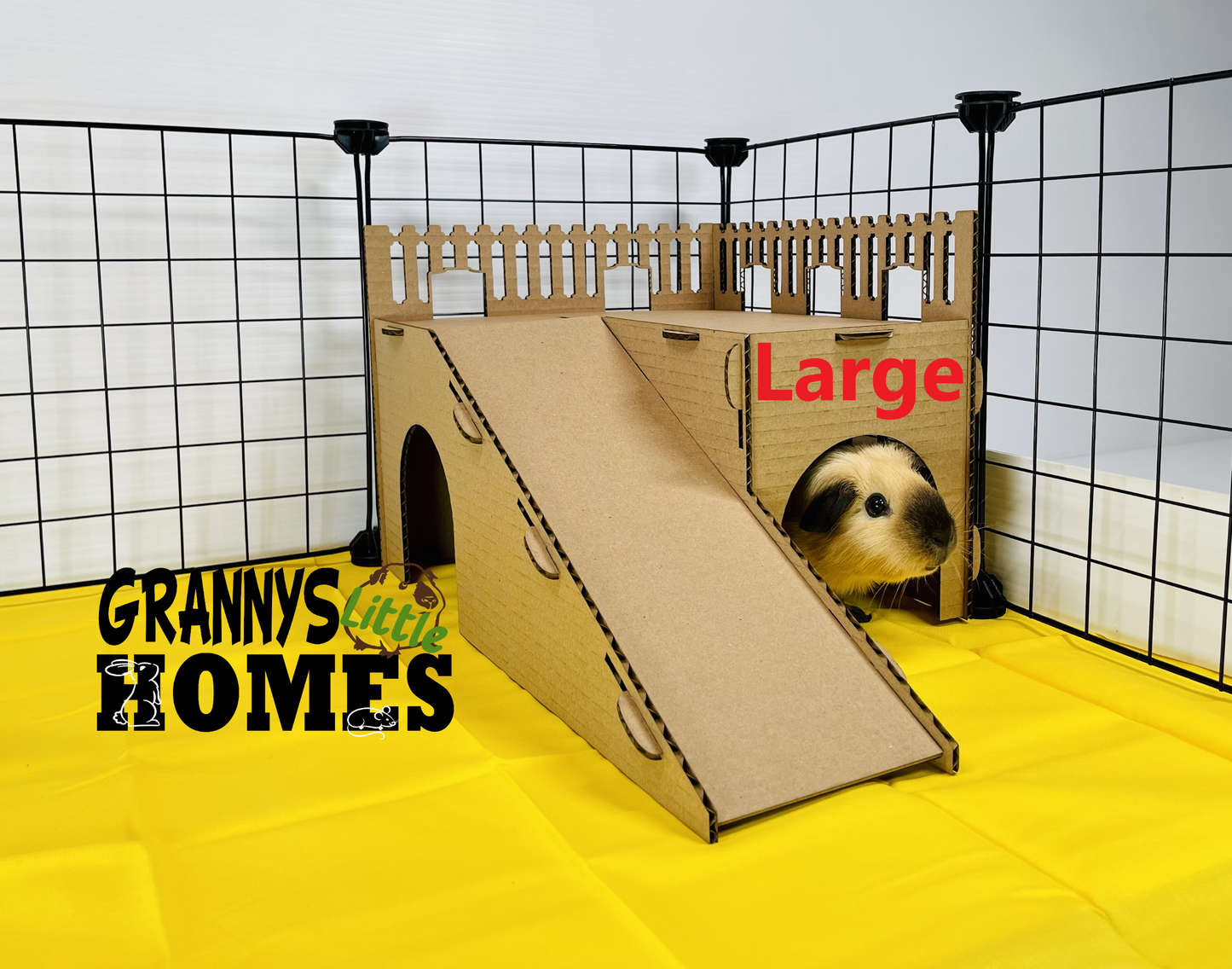 Cardboard Hide with Ramp