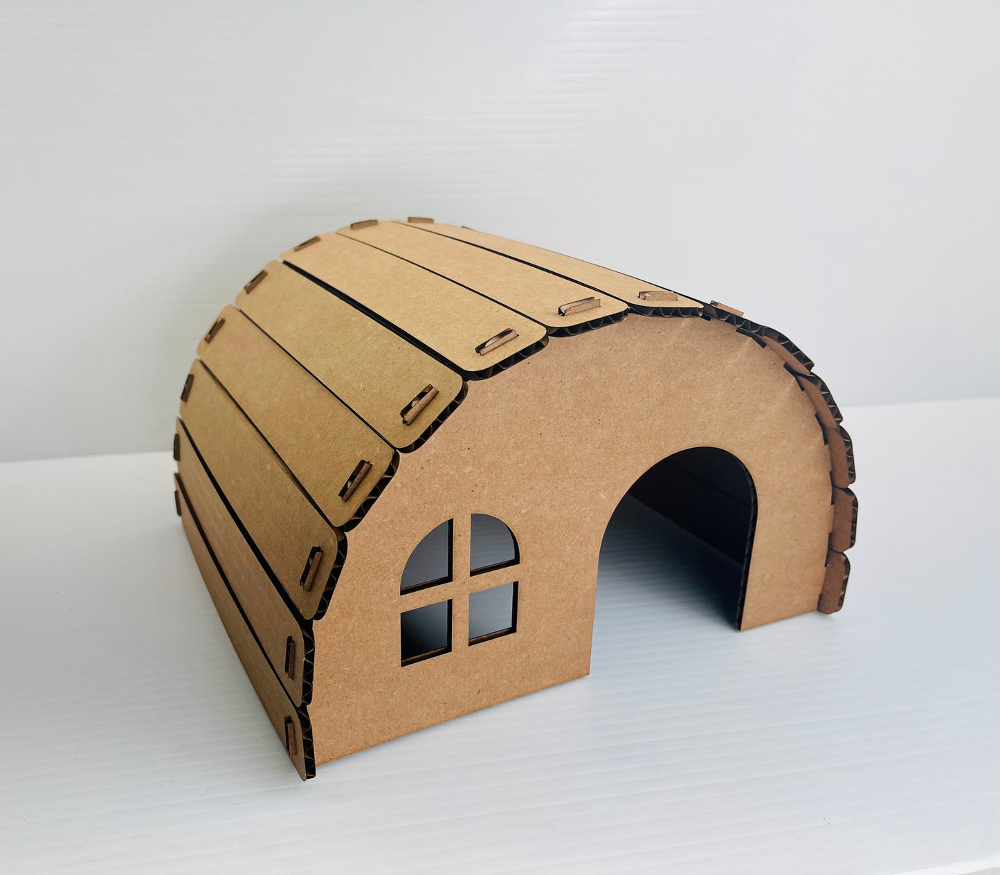 Cardboard Barrel Hidey