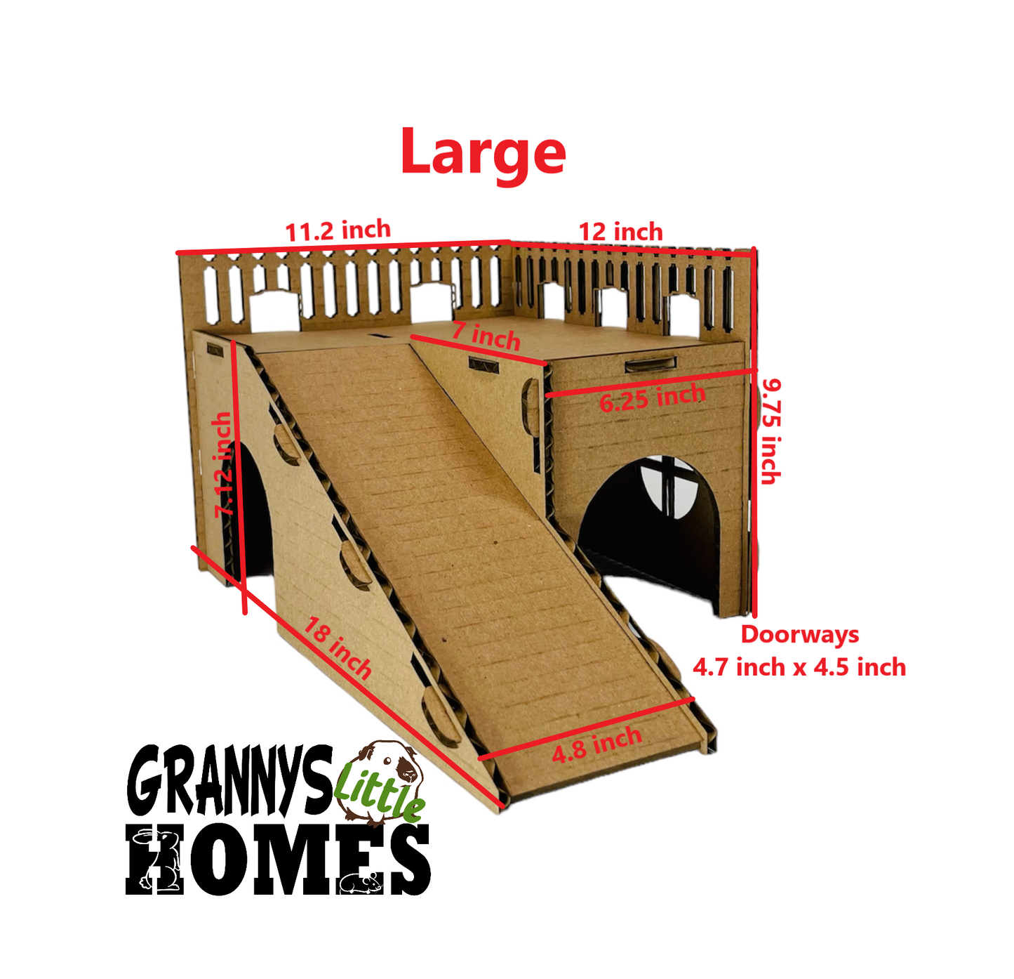 Cardboard Hide with Ramp