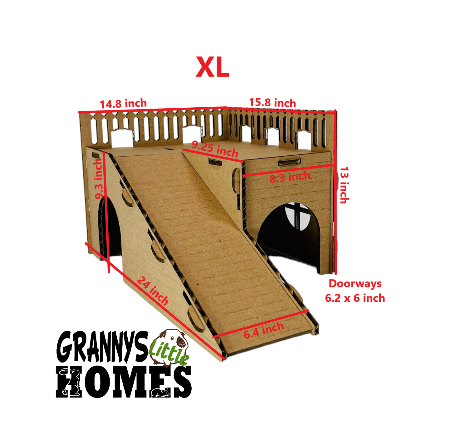 Cardboard Hide with Ramp