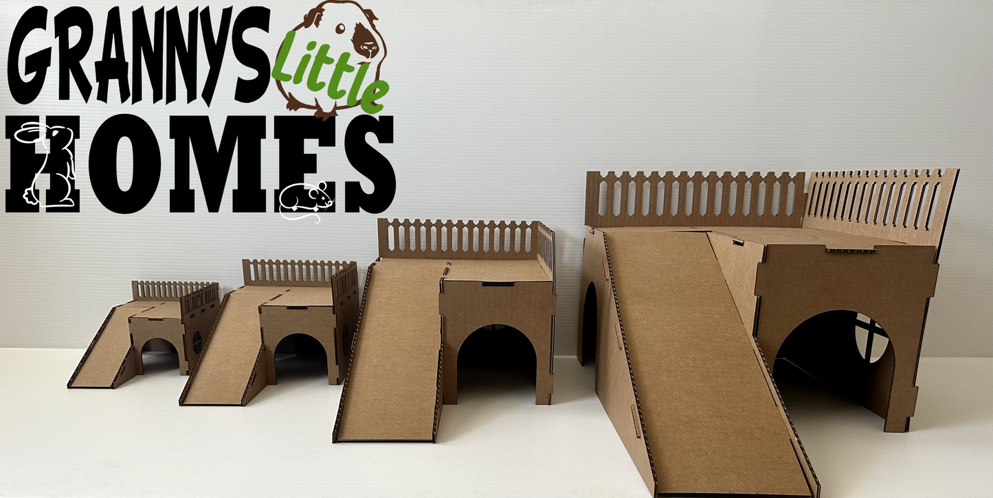 Cardboard Hide with Ramp