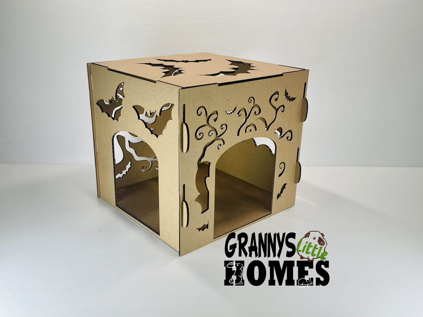 Cardboard Hay Holder