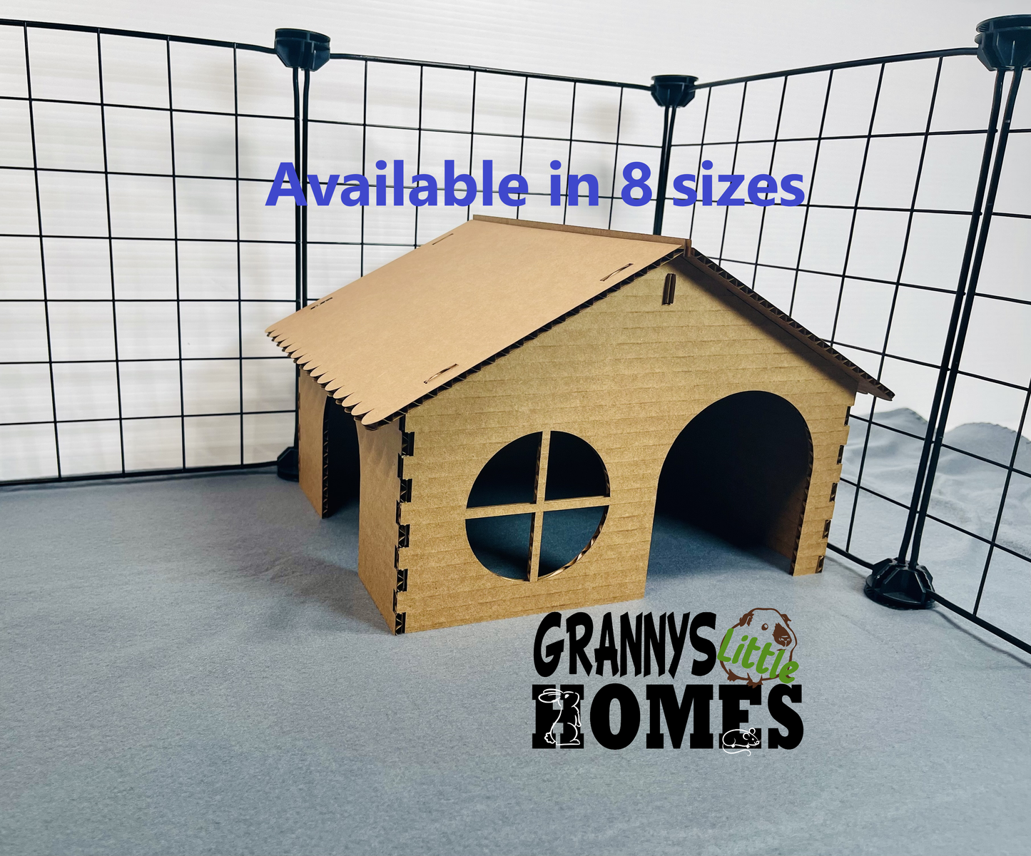 Cardboard Cabin Hidey