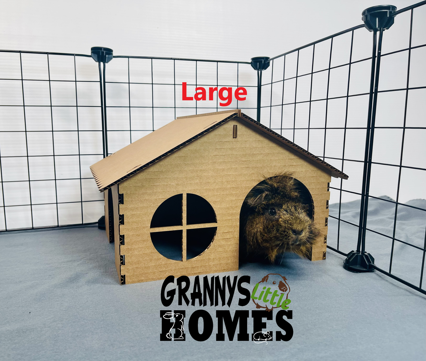 Cardboard Cabin Hidey
