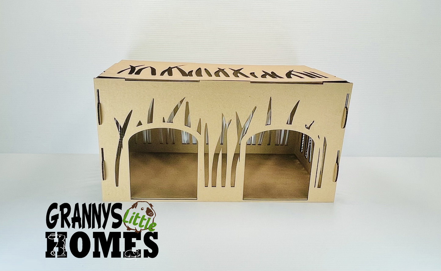 Cardboard Double Hay Hide