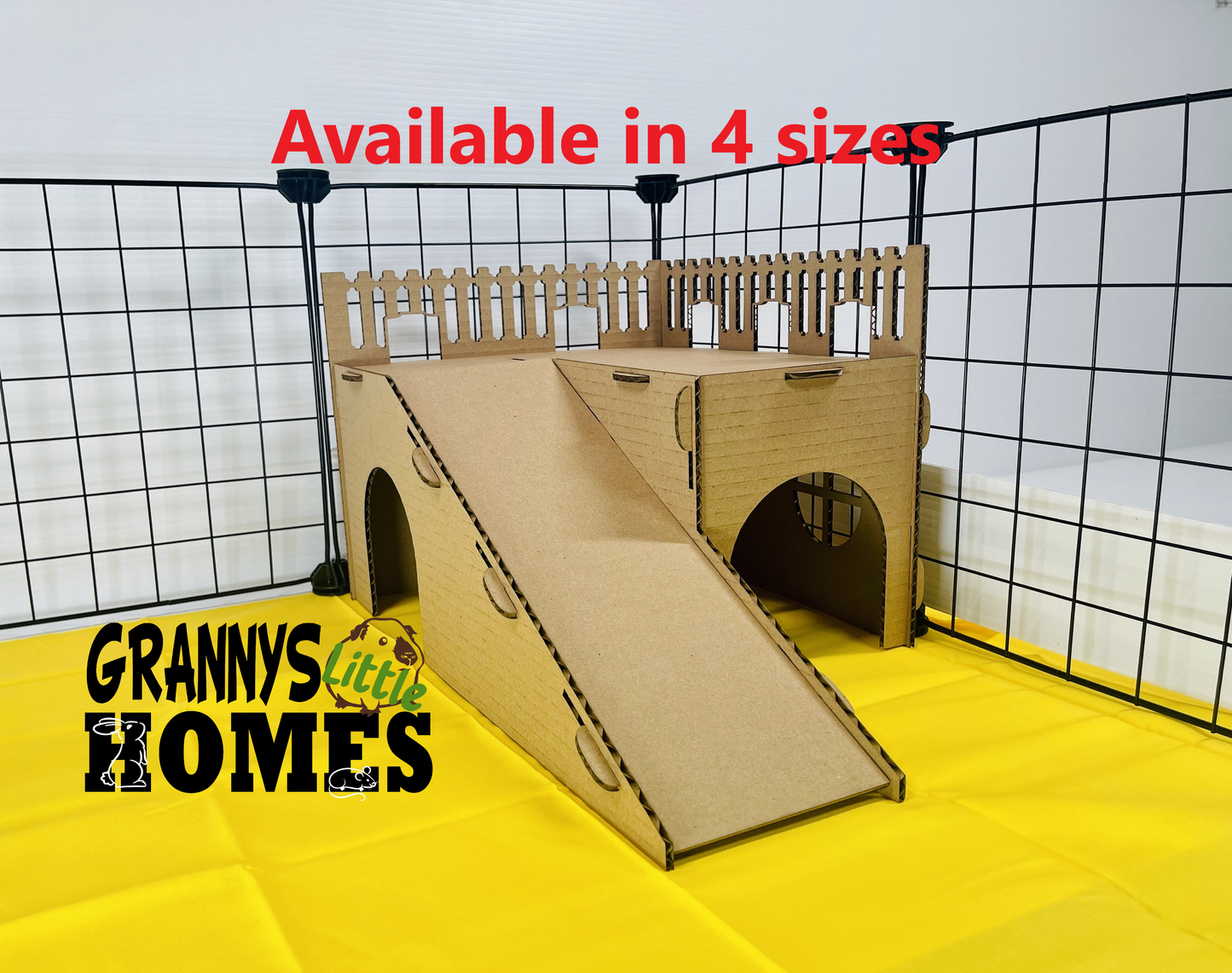 Cardboard Hide with Ramp