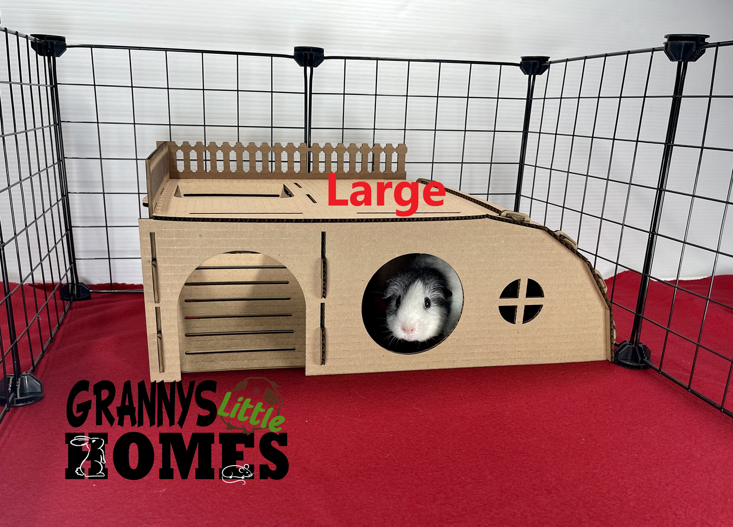 Cardboard 2 Level Hidey