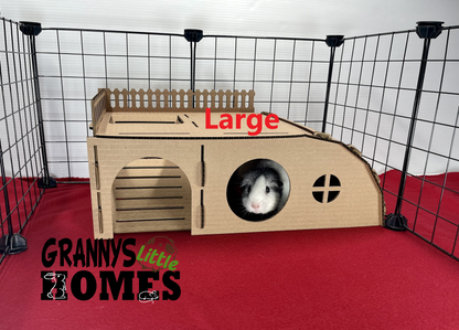 Cardboard 2 Level Hidey