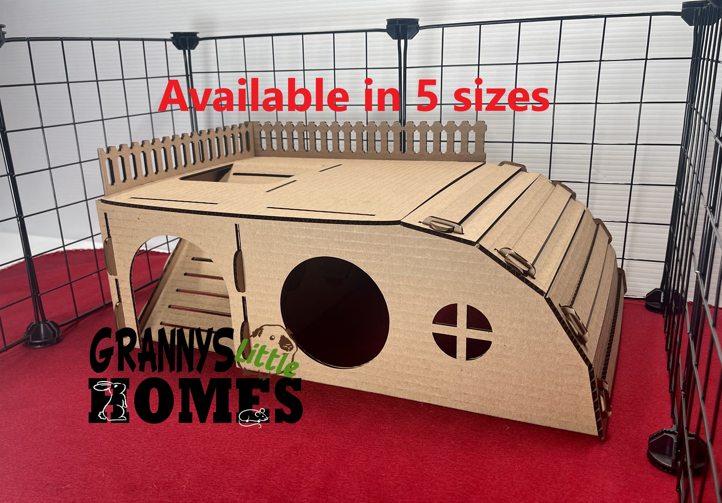 Cardboard 2 Level Hidey
