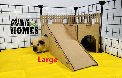 Cardboard Hide with Ramp