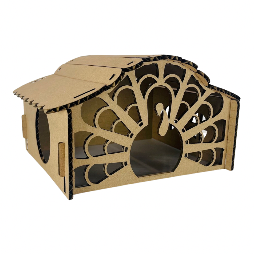 Cardboard Turkey Hidey