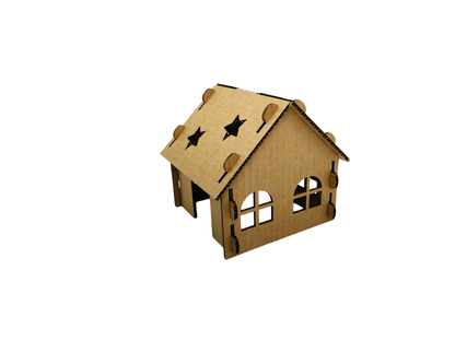 Cardboard Star Hidey