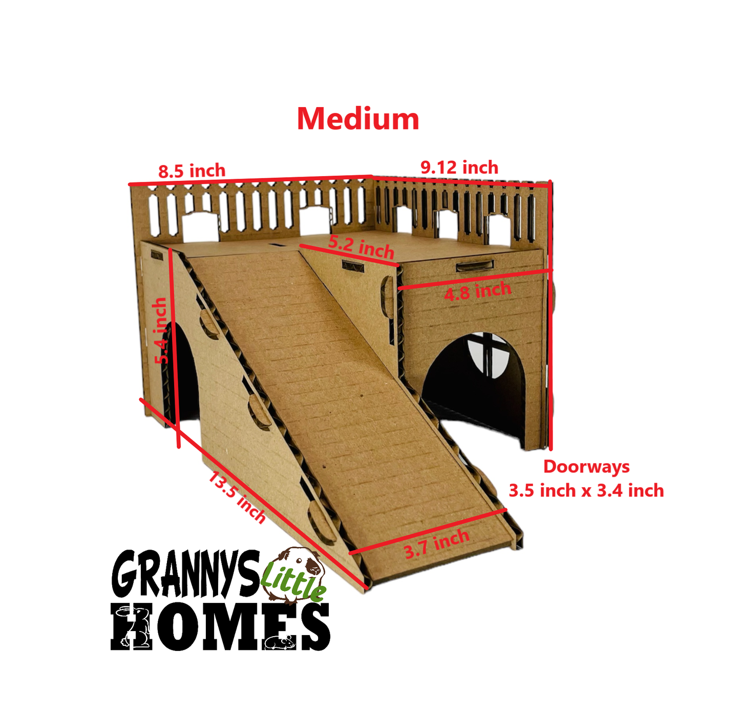 Cardboard Hide with Ramp