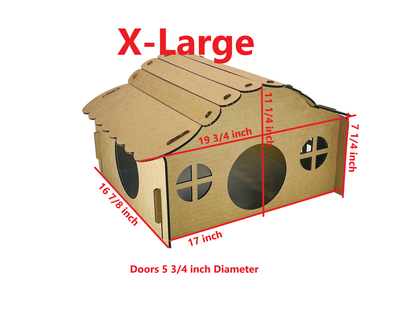 Cardboard Hobbit Hidey