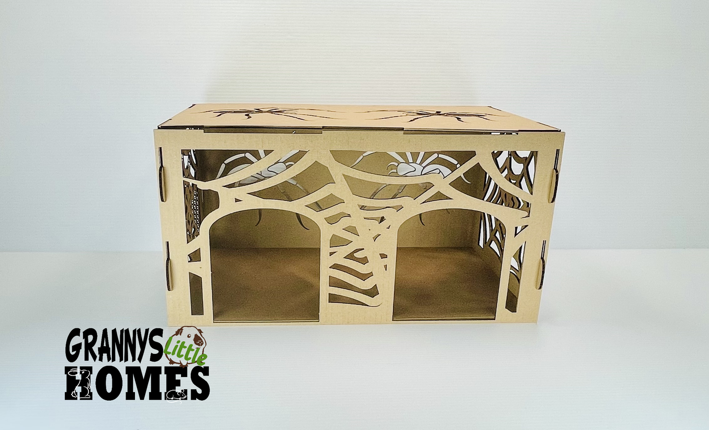 Cardboard Double Hay Hide