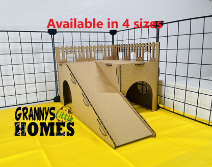 Cardboard Hide with Ramp