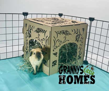 Cardboard Hay Holder