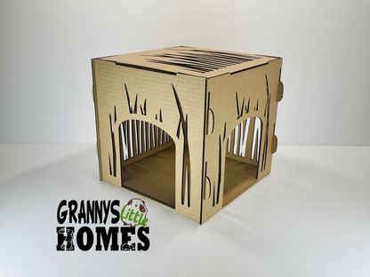 Cardboard Hay Holder