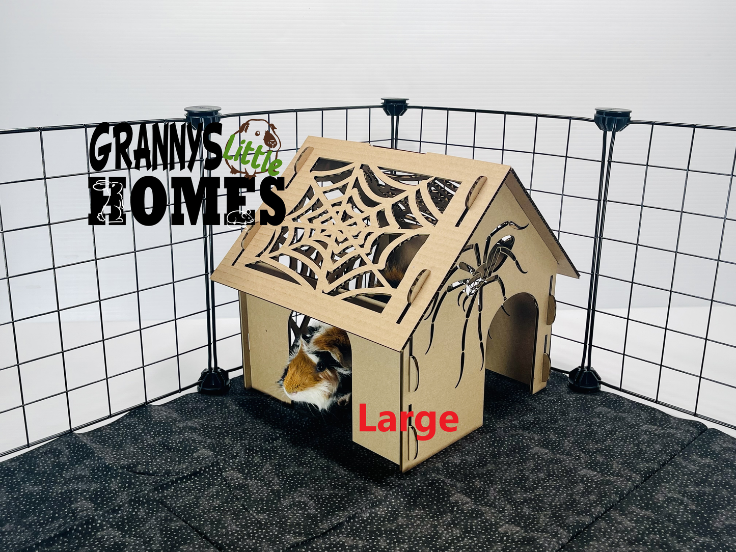 Cardboard Spider Hidey