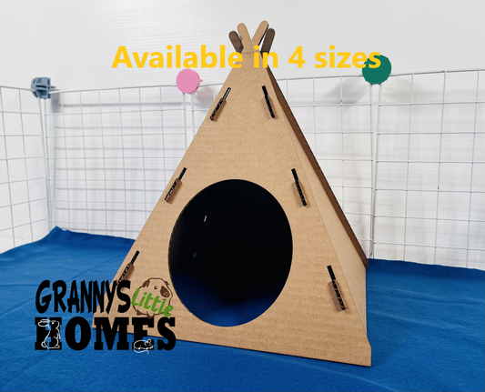 Cardboard Teepee Hidey